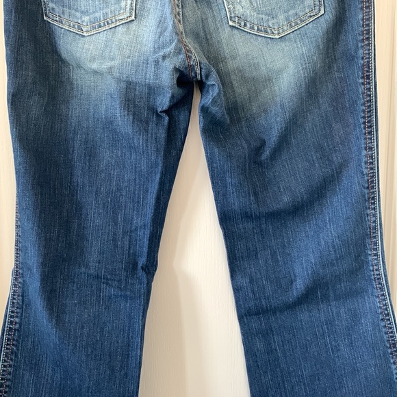 GAP Ultra Low Rise Bootcut Jeans Size 4 Ankle - Picture 10 of 15